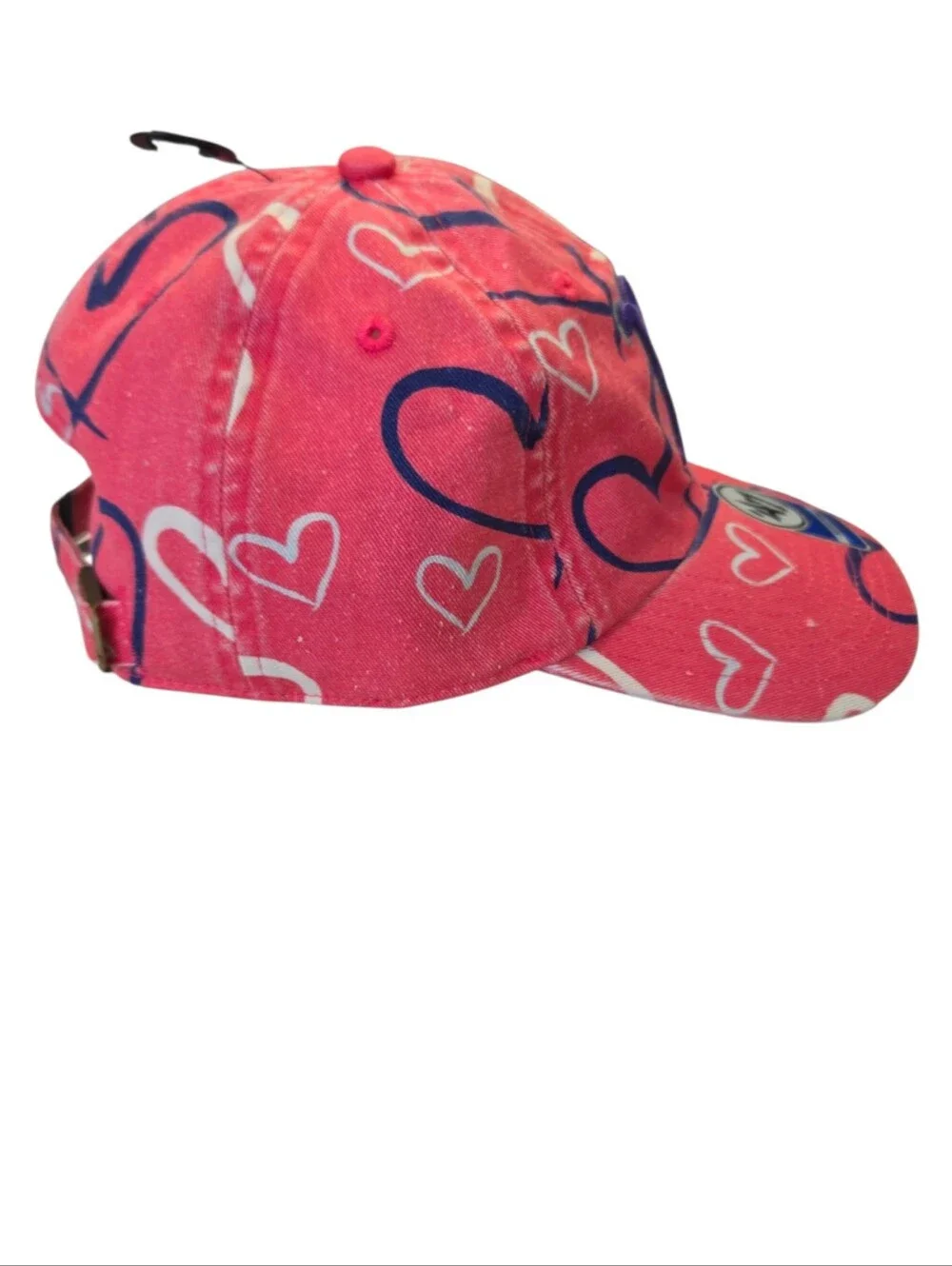 🩷⚾ NWT '47 Brand Boston Red Sox Kids Heart Adjustable Hat | Fenway Park Collect
